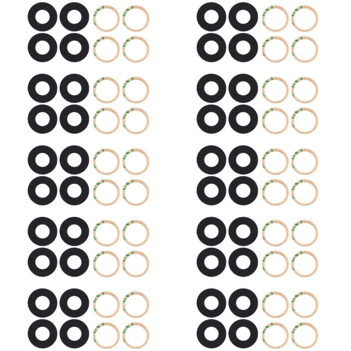 For OPPO Reno4 SE 10pcs Back Camera Lens, For OPPO Reno4 SE