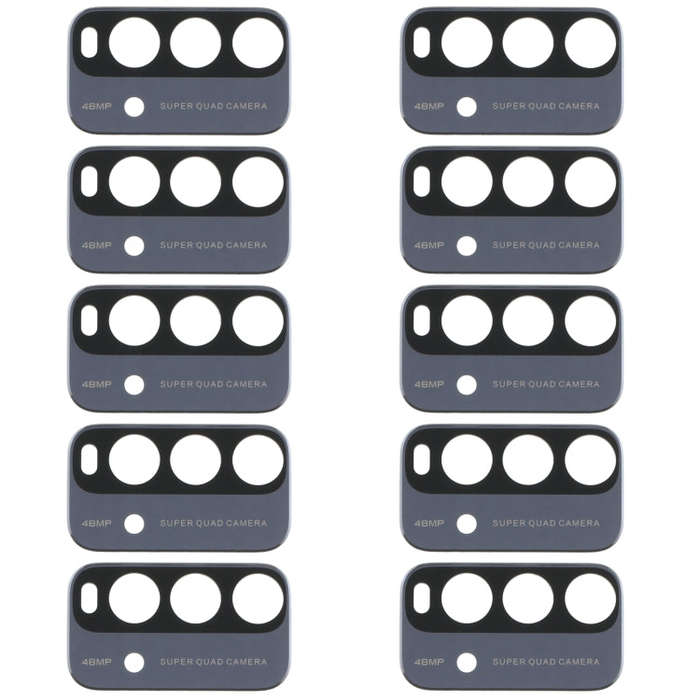 10 PCS Back Camera Lens for Xiaomi Redmi Note 9 4G M2010J19SC