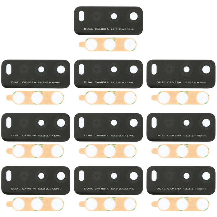 For Vivo Y11s / Y30 Standard / Y30G / Y12s / Y12a / Y12s 2021 10pcs Back Camera Lens