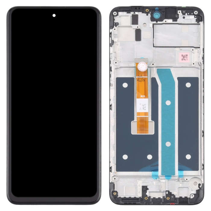 LCD Screen and Digitizer Full Assembly with Frame for LG K52 / K62 / Q52 LMK520 LM-K520 LMK520E L...