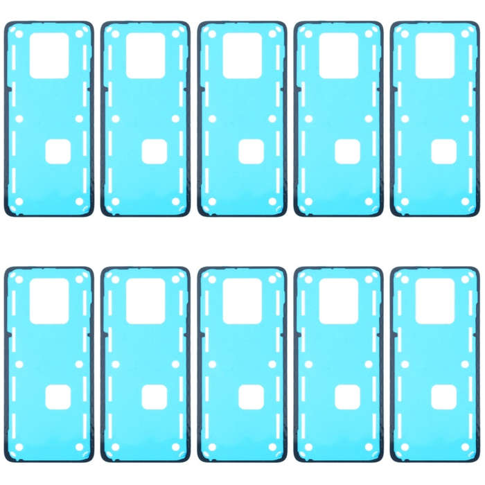 10 PCS Back Housing Cover Adhesive for Xiaomi Redmi 10X 5G / Redmi 10X Pro 5G