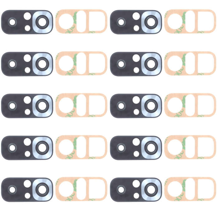 10 PCS Back Camera Lens for Xiaomi Redmi Note 10S M2101K7BG M2101K7BI M2101K7BNY