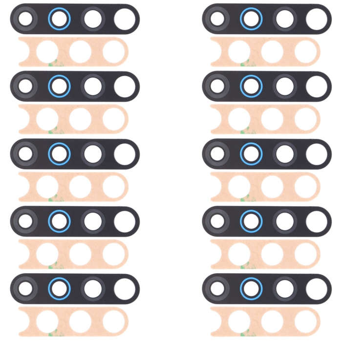 For Tecno Camon 12 CC7s 10pcs Back Camera Lens