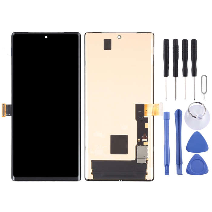 Original Ltpo AMOLED Material LCD Screen and Digitizer Full Assembly for Google Pixel 6 Pro GLUOG...