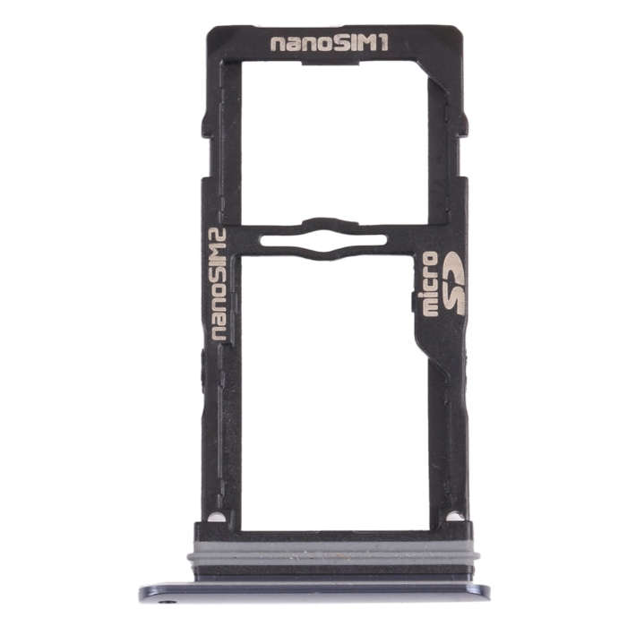 Nano SIM Card Tray + Nano SIM Card Tray / Micro SD Card Tray for LG G8S ThinQ LMG810, LM-G810, LM...