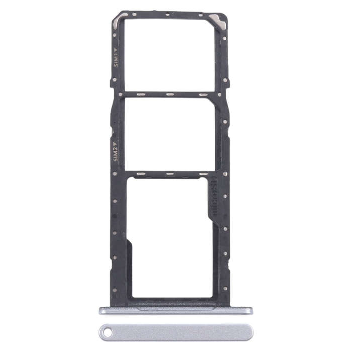 For Samsung Galaxy A06 SM-A065F Original SIM Card Tray + SIM Card Tray + Micro SD Card Tray, For ...