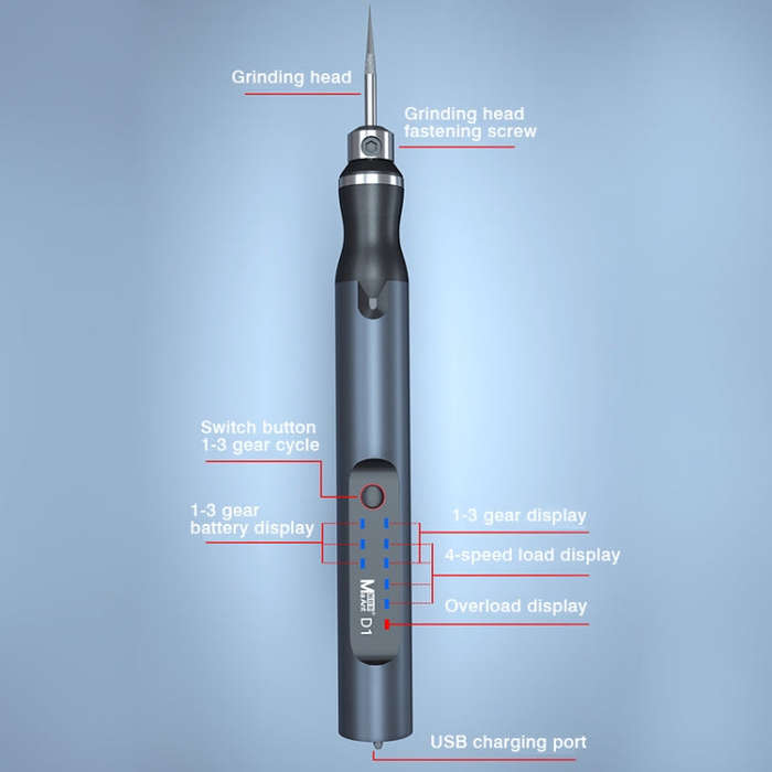 MaAnt D-1 Intelligent Electric Sharpening Pen, Sharpening Pen