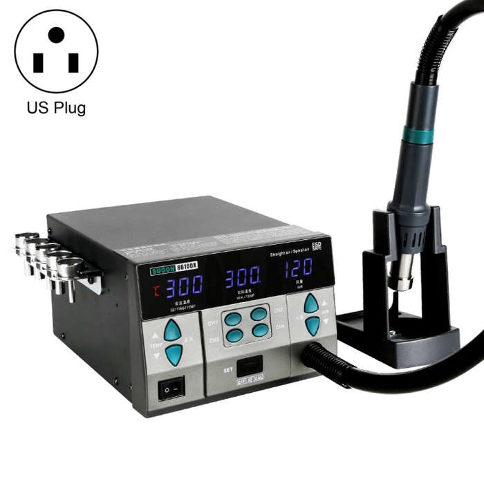 SUGON 8610-DX Hot Air Gun Station, EU Plug, SUGON 8610-DX, US Plug, SUGON 8610-DX, AU Plug, SUGON...