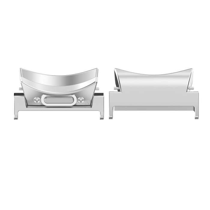 22mm 1 Pair Button Style Curved Metal Watch Band Connector, For Samsung Galaxy Watch6 / 6 Classic...