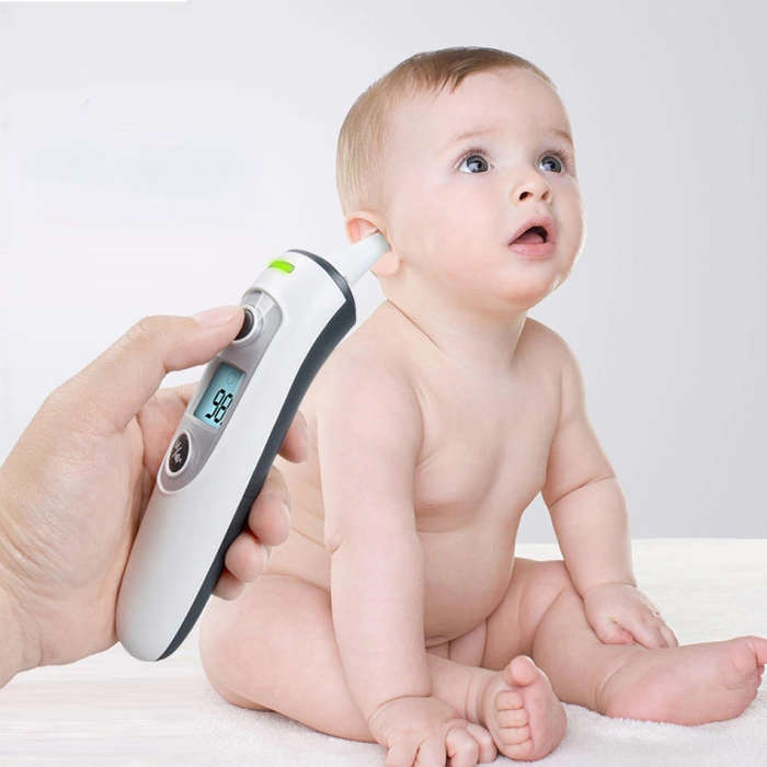 RZ8810 Thermometers Body Thermometer Ear LED Display Digital Electronic IR Thermometer Baby Fever...