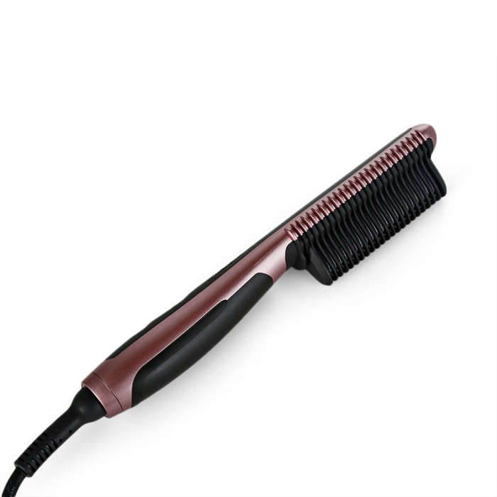 K-SKIN KD388A Electric Ceramic Hair Straightener Combs PTC Heating Hair Care Styling Comb Auto Ma...