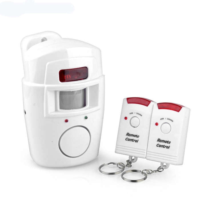 Wireless Remote Controller Wireless Home Security PIR Alert Infrared Sensor Alarm System Anti-the...