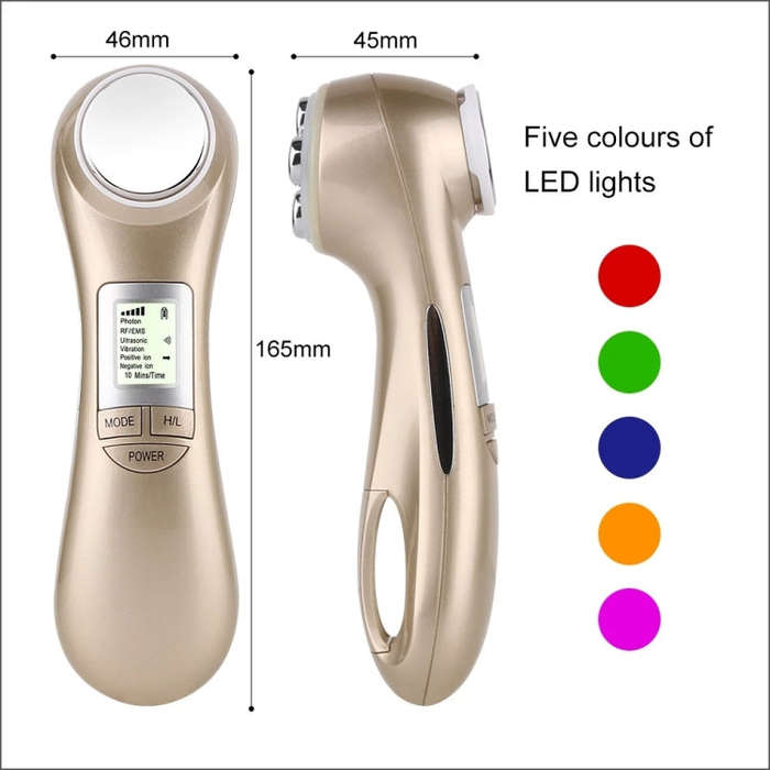 OFY9901  Face Skin EMS Mesotherapy Electroporation RF Radio Frequency Facial LED Photon Skin Care...