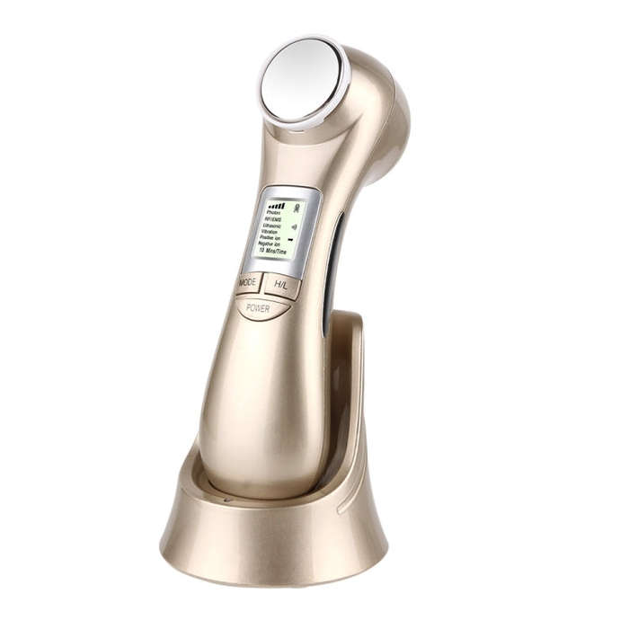 OFY9901  Face Skin EMS Mesotherapy Electroporation RF Radio Frequency Facial LED Photon Skin Care...