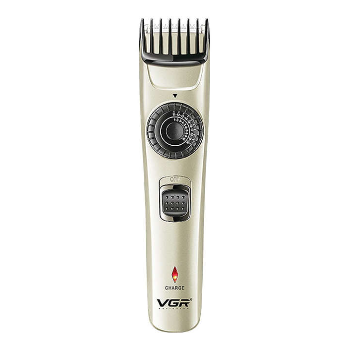 VGR V-031 5W USB Multi-size Controllable Self Trimming Hair Clipper, V-031