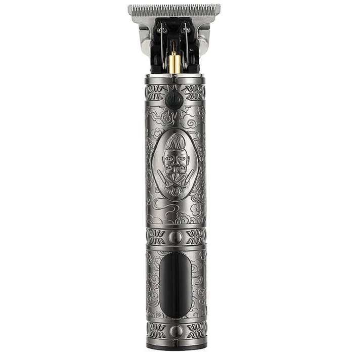 VGR V-228 5W USB Retro Engraving Hair Clipper with LED Digital Display, V-228 (Bronze), V-228 (Si...