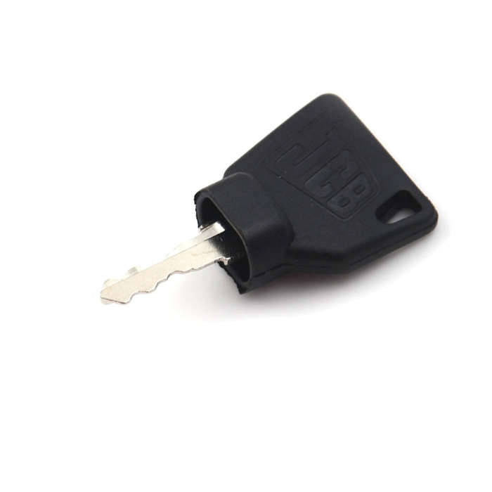 JCB 3CX Parts Digger Plant Keys Equipment Ignition Stainless Steel Key For Switch Starter Black, ...