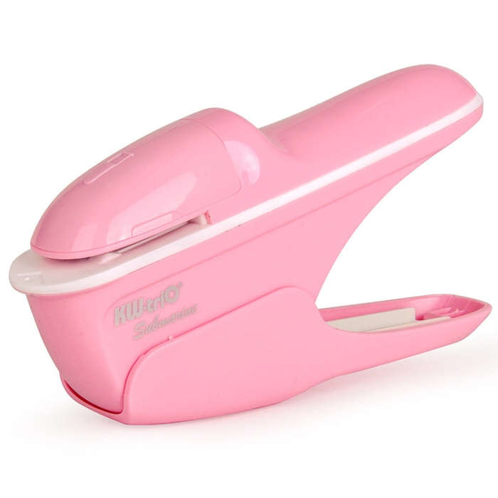 Hand-held Mini Safe Stapleless Staple Max 7 Sheets Paper Binding Machine