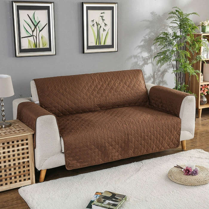 Reversible Machine Washable Sofa Couch Covers Anti-slip Recliner Sofa Protective Mat for Pet Dogs...