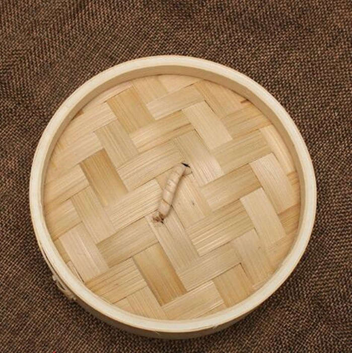 Xiaolongbao Bamboo Steamer Household Steamed Dumpling Cage Drawer Multi Layer Deepened Bamboo Ste...