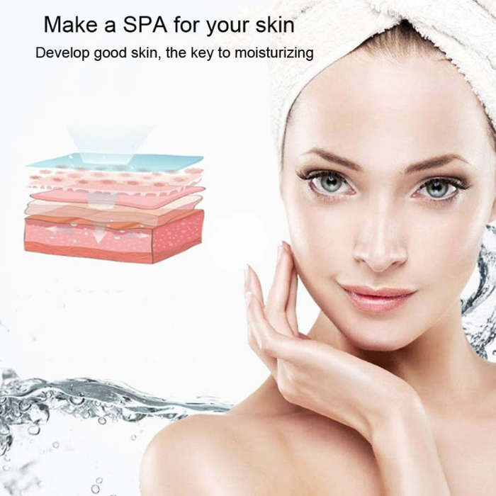 Facial Hydration Instrument Air Humidifier USB Beauty Cold Spray Instrument Auto Alcohol Disinfec...