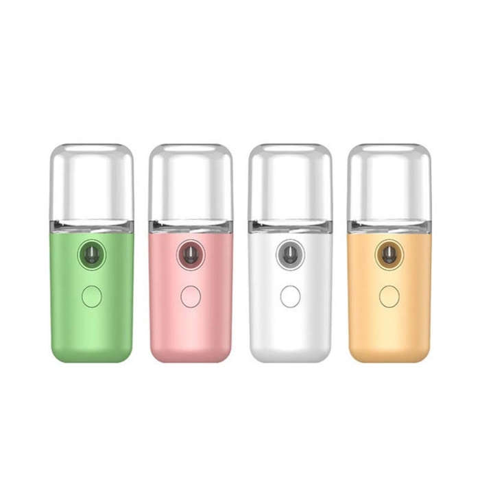 Facial Hydration Instrument Air Humidifier USB Beauty Cold Spray Instrument Auto Alcohol Disinfec...