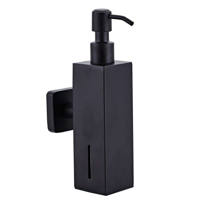304 Stainless Steel Wall-mounted Manual Soap Dispenser, Square Wall-mounted, Round Wall-mounted, ...