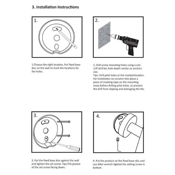 304 Stainless Steel Wall-mounted Manual Soap Dispenser, Square Wall-mounted, Round Wall-mounted, ...