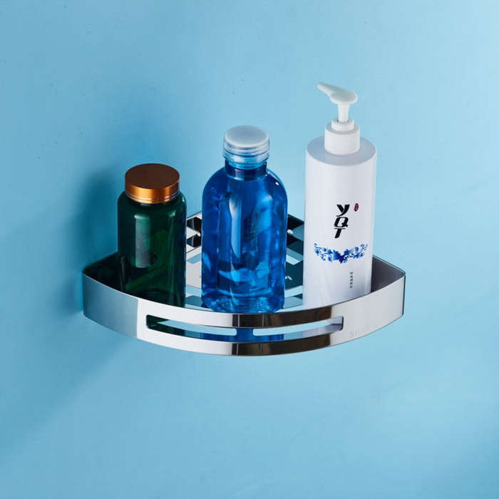 Stainless Steel Soap Holder Dish Bathroom Rack, Triangle, Square, Triangular Double Layer, Square...