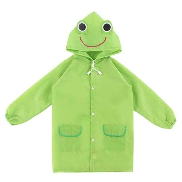 Outdoor Cute Waterproof Kids Rain Coat Kids Animal Style, 65*55*50