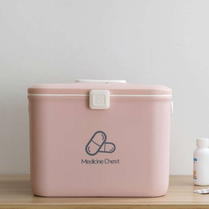 First Aid Kit Handle Medical Box Storage Box Home Use Medicine Organizer Container