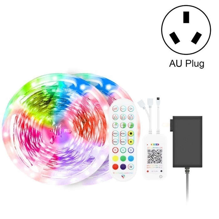 Bluetooth Suit Smart Music Sound Control Light Strip Non-waterproof 5050 RGB Colorful Atmosphere ...