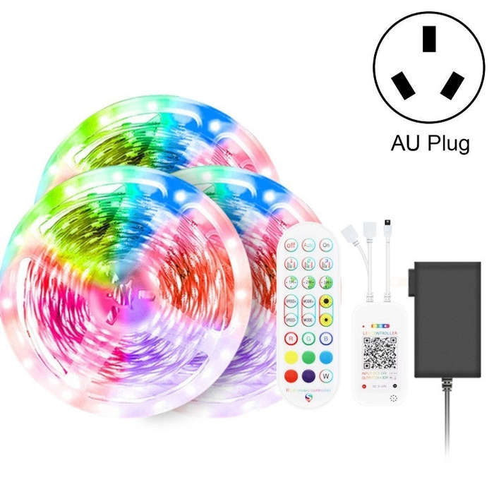 Bluetooth Suit Smart Music Sound Control Light Strip Non-waterproof 5050 RGB Colorful Atmosphere ...