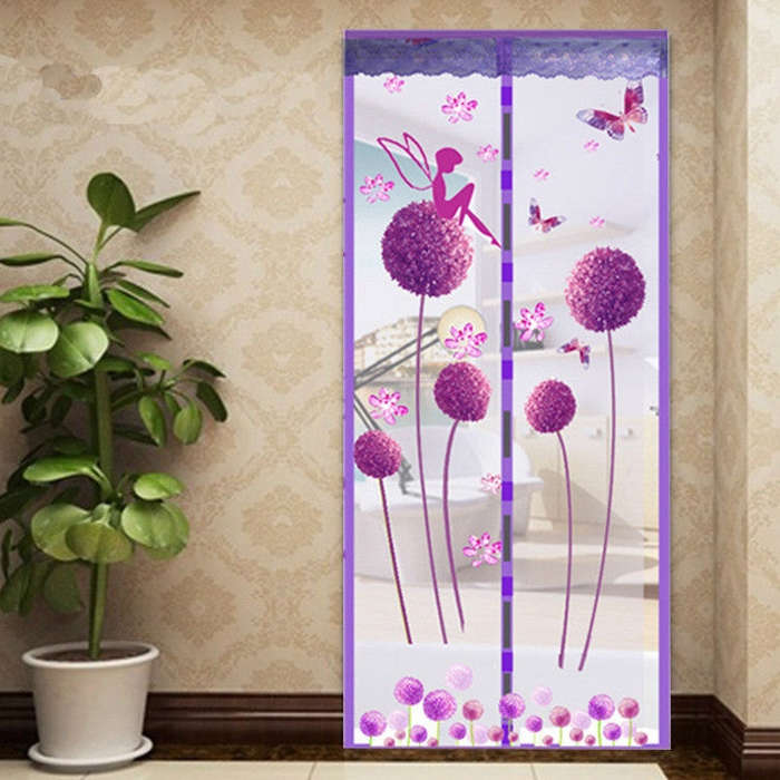 Summer Mosquito Curtain Magnetic Soft Screen Door Curtain, 90 x 210cm, 100 x 210cm