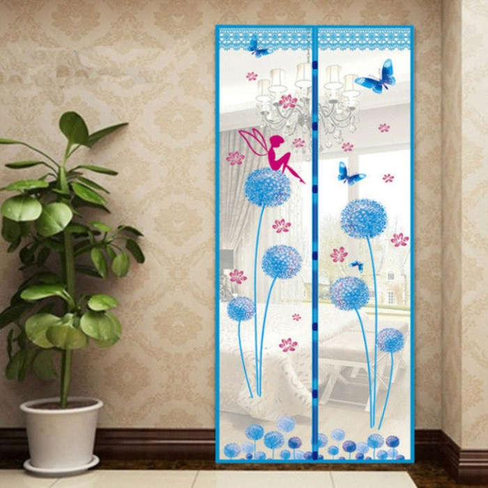 Summer Mosquito Curtain Magnetic Soft Screen Door Curtain, 90 x 210cm, 100 x 210cm