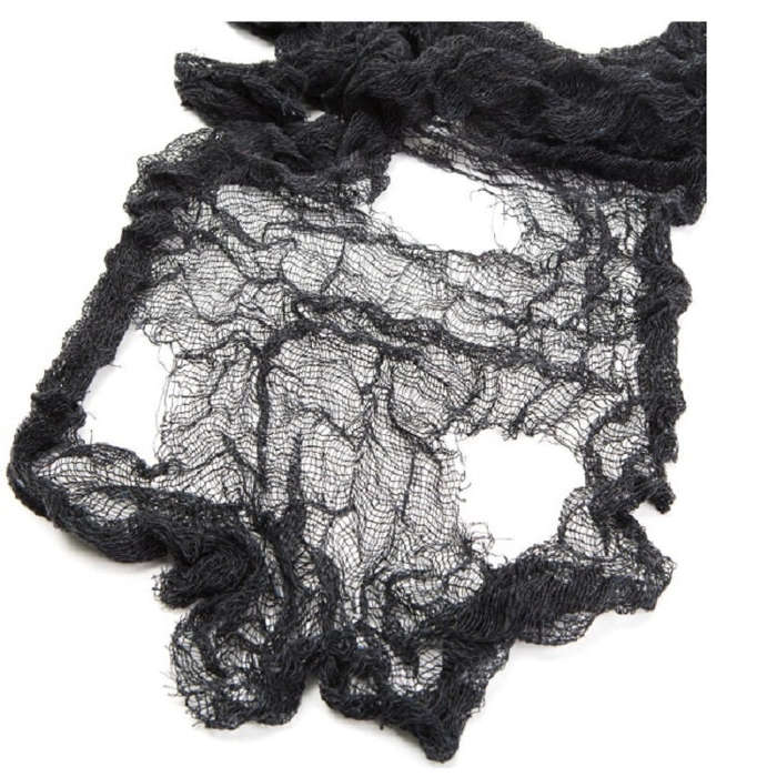 Halloween Horror Decorations Gauze Haunted House Scene Arrangement Props, Tablecloth, Blood Hand ...
