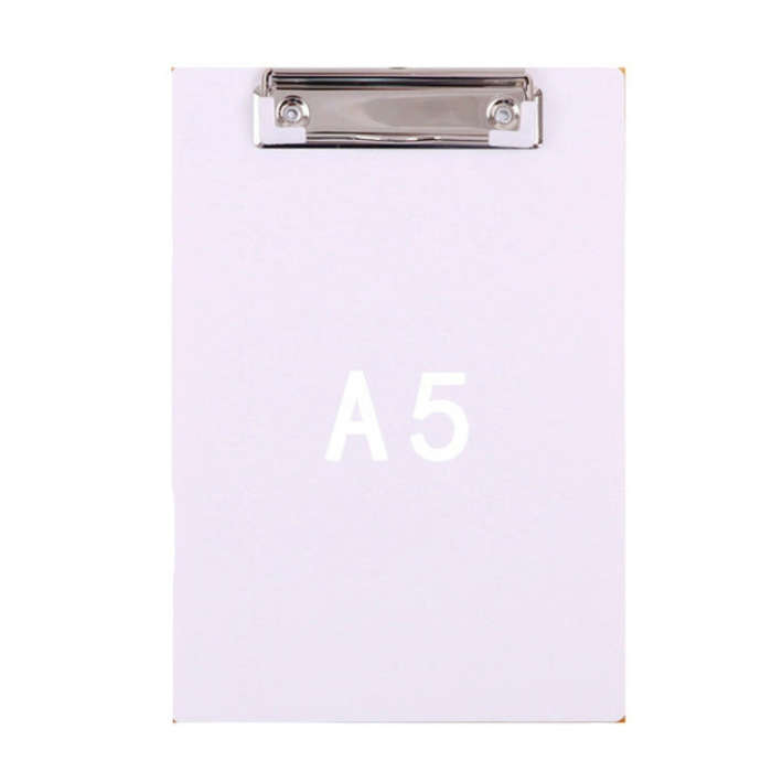 Simple File Board Folder Student Writing Board Paper Clip Restaurant Menu Folder