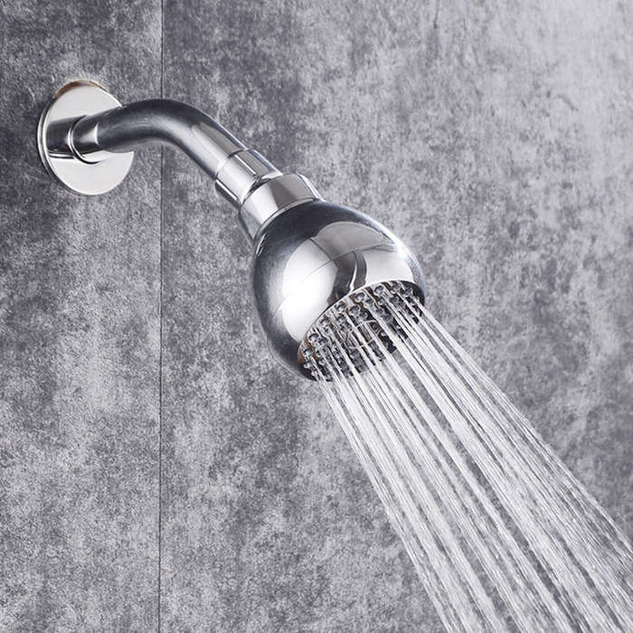 Concealed Wall-mounted Rain Shower Pressurized Water-saving Bathhouse Shower Head Shower, Wall-mo...