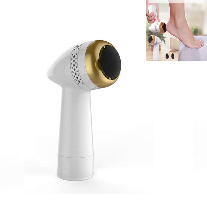 Electric Rechargeable Foot Peeling and Calluses Automatic Vacuum Grinding Foot Pedicure, 1200mAh,...