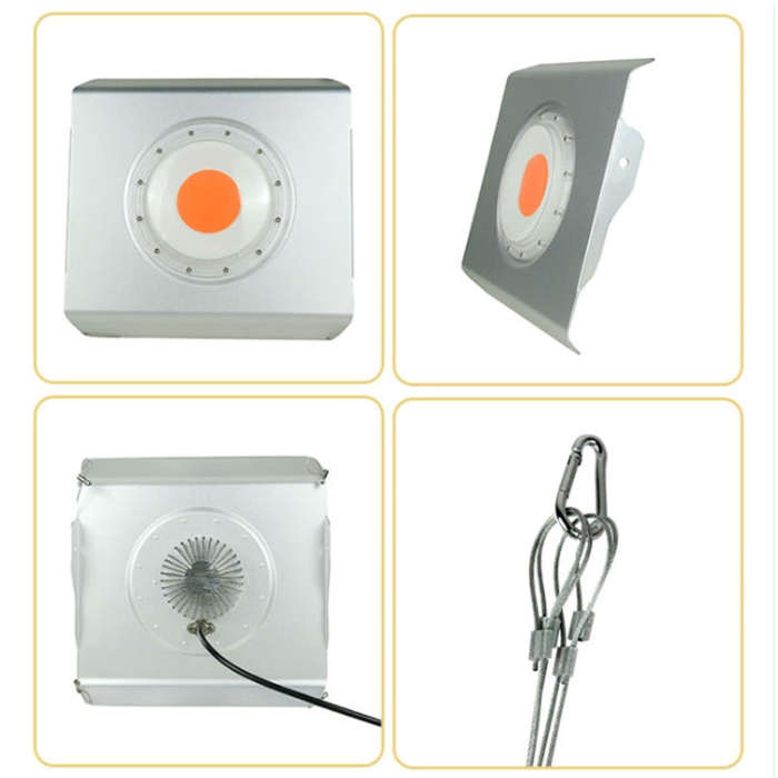 75W Plant Growth Light Ultra-Thin High-Brightness Full-Spectrum COB Indoor Greenhouse Light With ...
