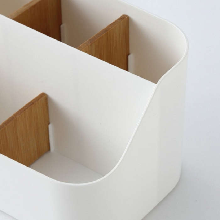Simple Plastic Multi-storage Storage Box Table Debris Finishing Box Student Dormitory Compartment...