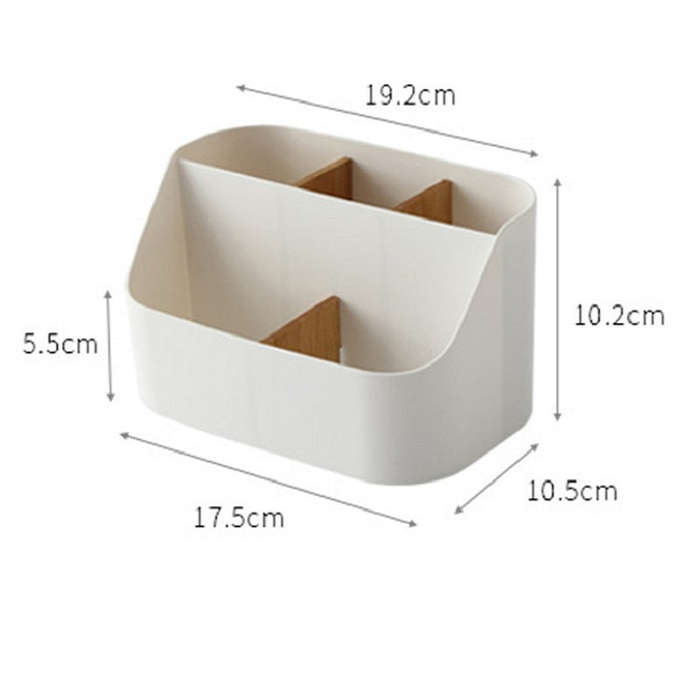 Simple Plastic Multi-storage Storage Box Table Debris Finishing Box Student Dormitory Compartment...