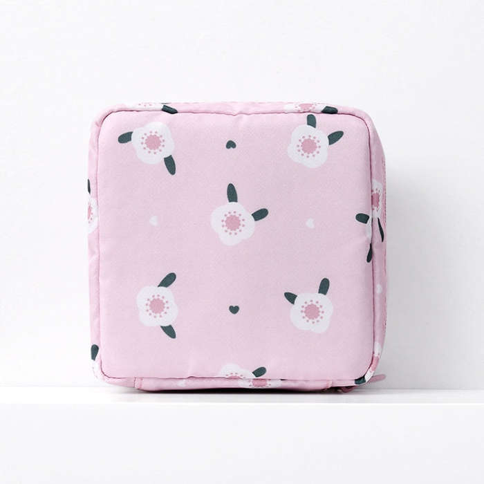 Travel Portable Sanitary Napkin Thickened Storage Bag