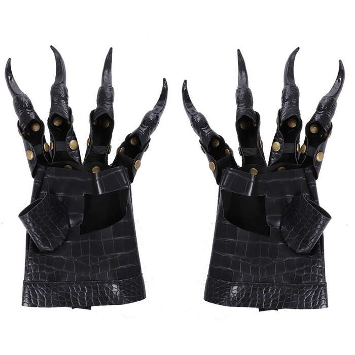 Halloween Carnival Ball Props Accessories Cosplay Dress Up Gloves Dragon Claw, Dragon Claw Gloves