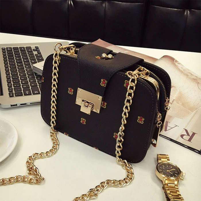 10 PCS Metal Chain Shoulder Bags Handbag Buckle Handle DIY Double Woven Iron Chain Belt, 40cm, 60cm