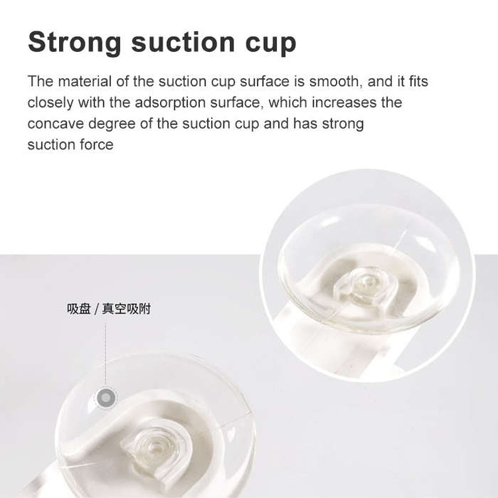 5 PCS Cute Smiley Suction Cup Hanging Toothbrush Holder Plastic Small Person Teeth Holder, Cute S...