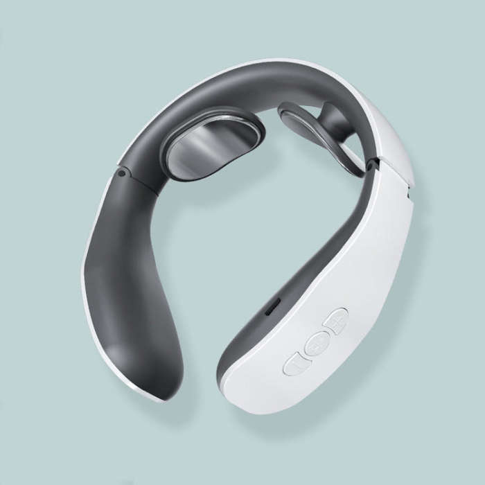 Cervical Massager Electromagnetic Pulse Heating Neck Protector, Battery, Charging, Charging Remot...