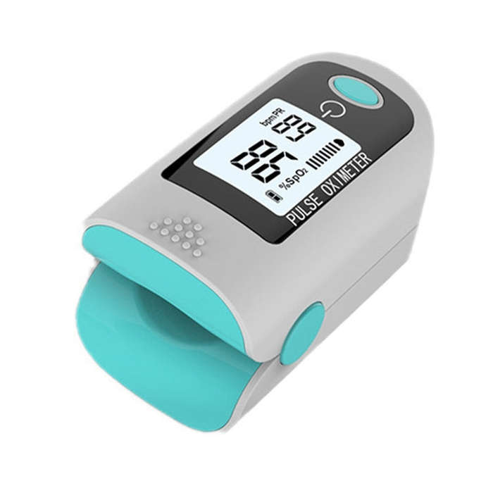 X1805 Oxygen Saturation Detector Medical Monitoring Heart Rate Finger Clip Oximeter, Green, Black...