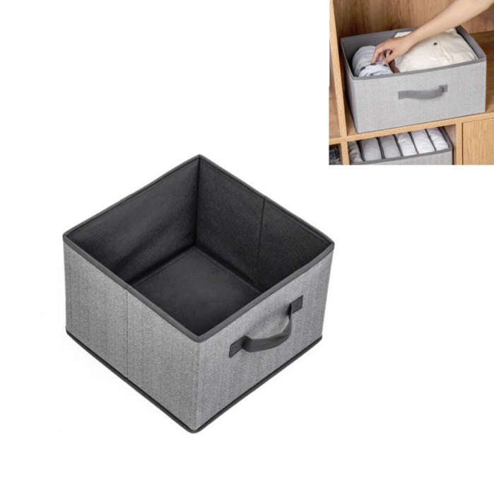 Non-woven Drawer Storage Box Square Uncovered Clothing Debris Sorting Box, 16L, 23L, 29L