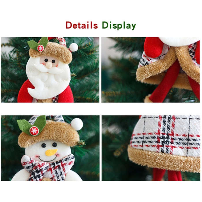 Christmas Cartoon Doll Decoration Pendant, Senior, Snowman, Fawn